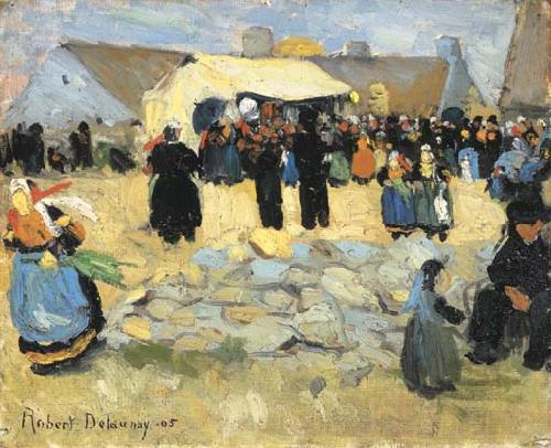 robert delaunay Marche Breton oil painting picture